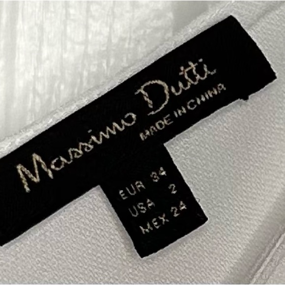 massimo dutti white tank - Picture 2 of 3